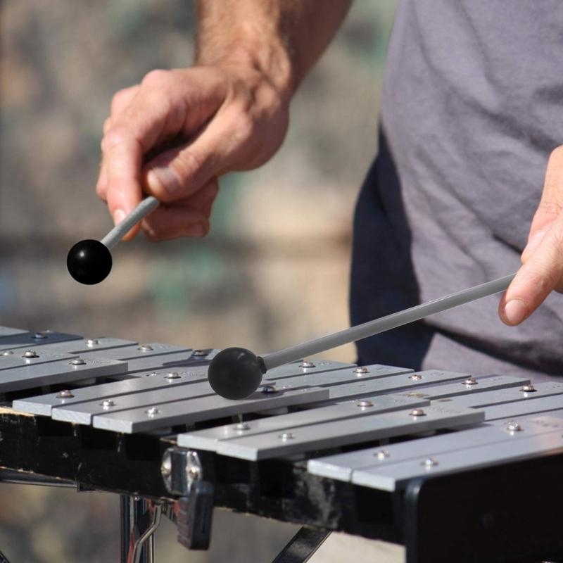 Musical Instrument Marimba - 1 par mazos Marimba doble cabeza,