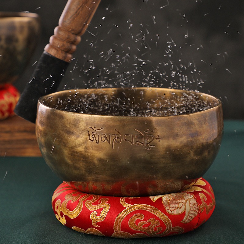 Tibetan Singing Bowl - Cuenco tibetano de cobre, cuencos de
