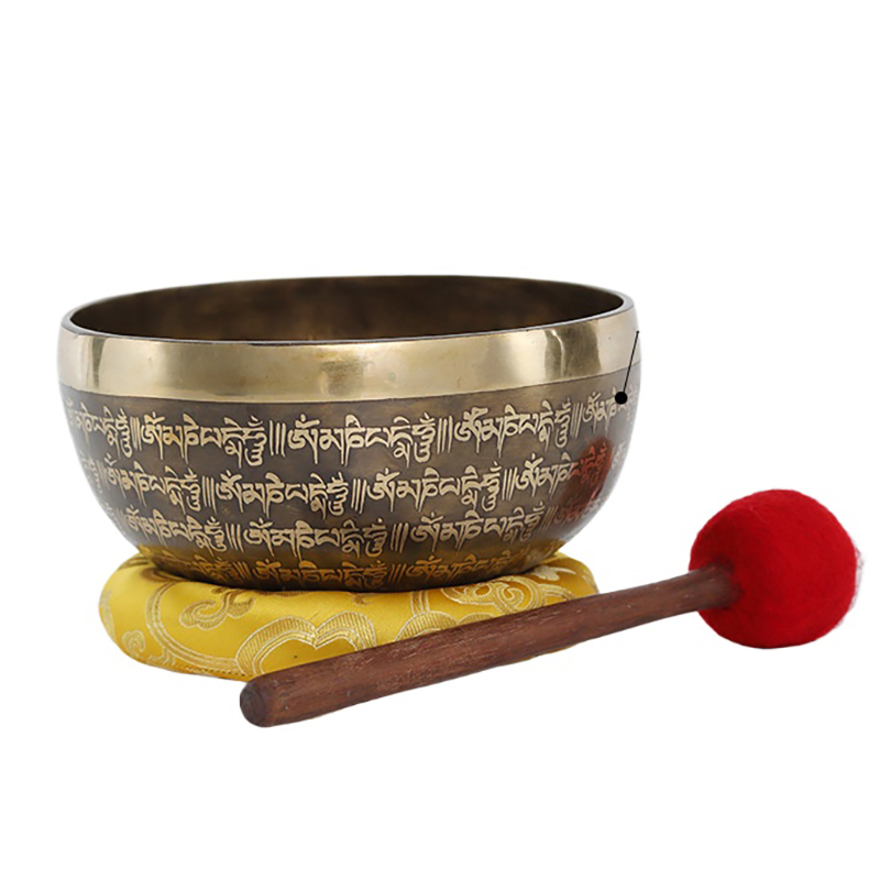 Tibetan Singing Bowl - Cuenco de sonido de Buda hecho