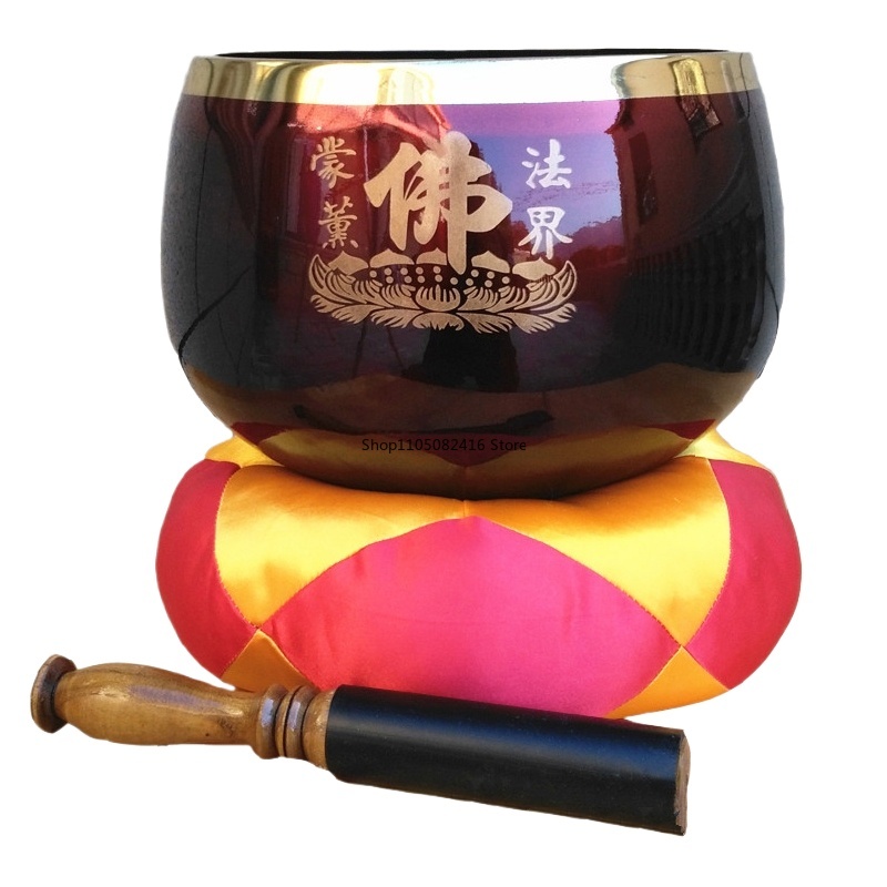 Tibetan Singing Bowl - Cuenco tibetano hecho a mano, cuenco