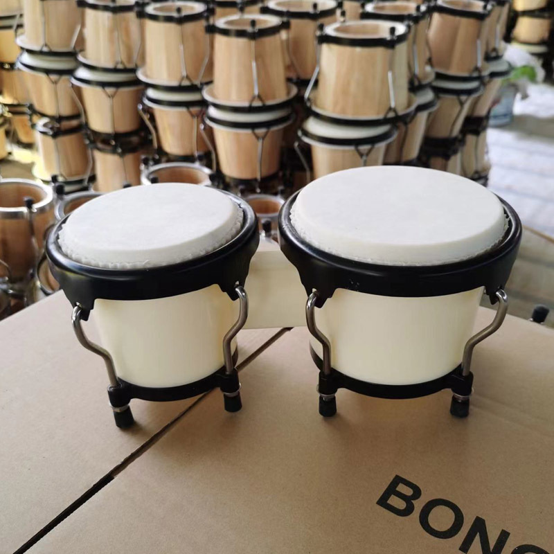 Bongo Drum Set - Instrumento de percusión de tambor Bongo