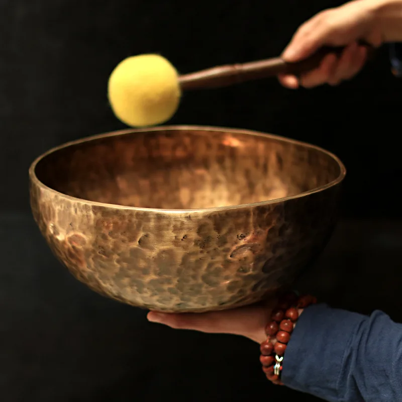 Tibetan Singing Bowl - Cuenco tibetano terapéutico, campana tibetana, cuenco