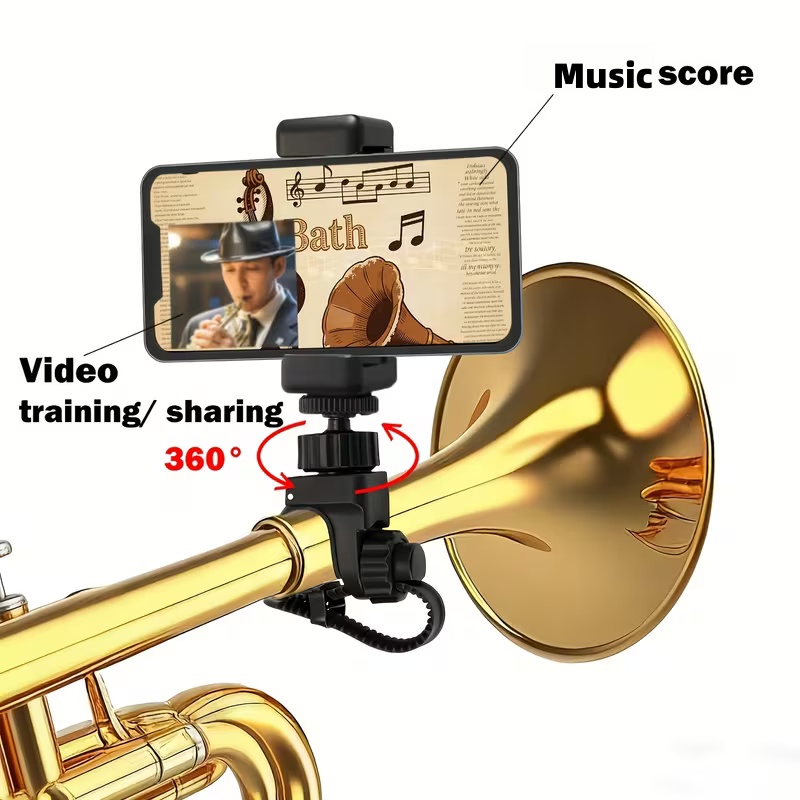 Musical Instruments Online - Ajustable 360° ° Soporte Giratorio para
