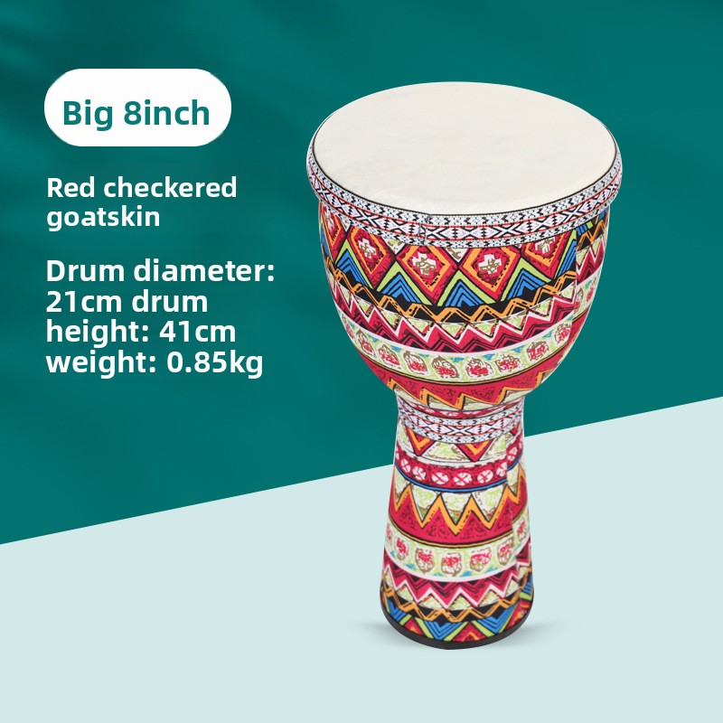 Tambor africano grande de 8 pu - Bongo Drum Set reseña y precio