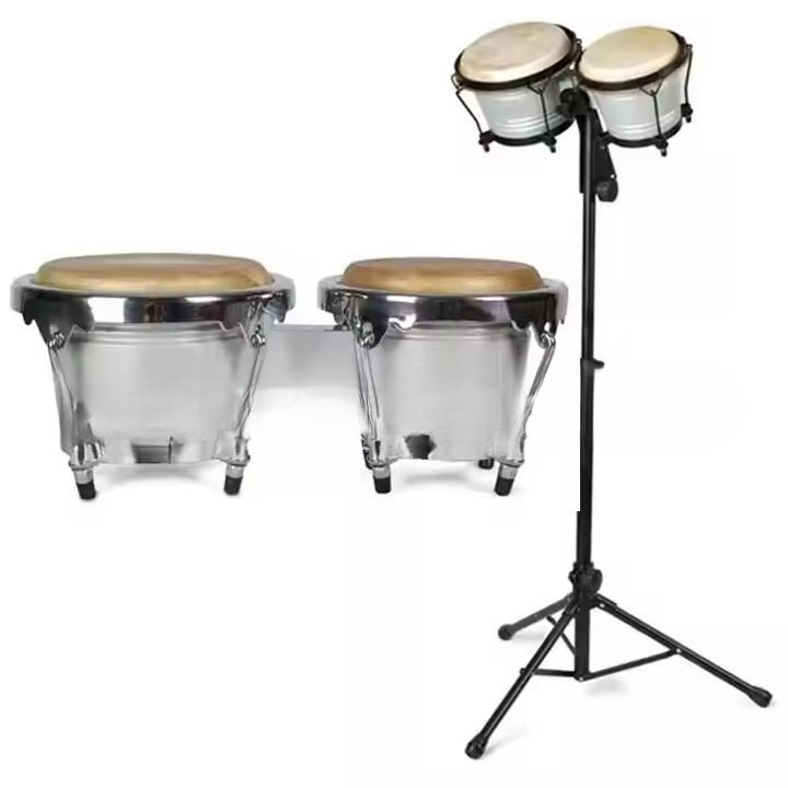 Pandero Bongo Profesional con  - Bongo Drum Set reseña y precio