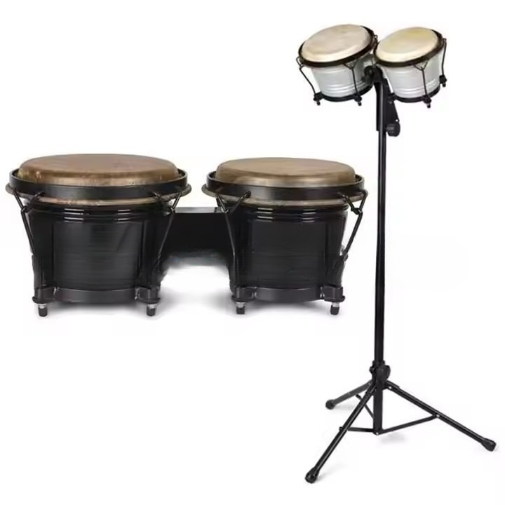 Pandero Bongo Profesional con  - Bongo Drum Set reseña y precio
