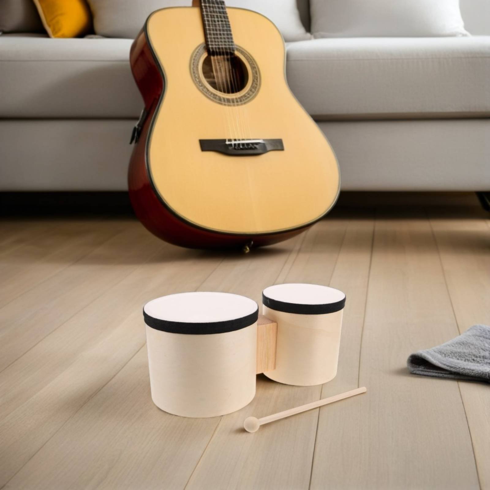 Juego de Bongos, Instrumento R - Bongo Drum Set reseña y precio