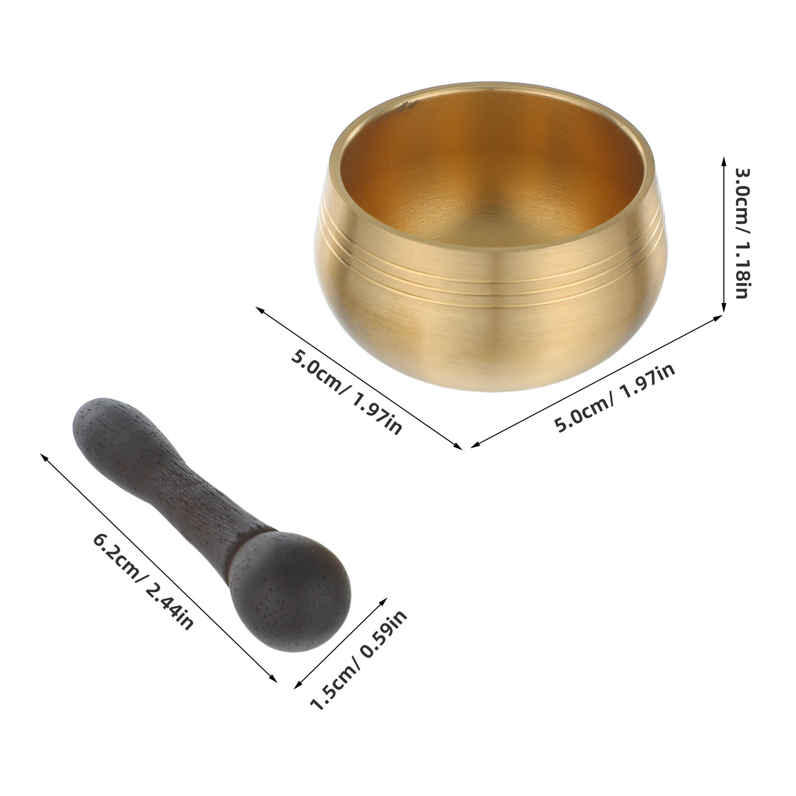 Mini Cuenco Tibetano Cantante  - Tibetan Singing Bowl reseña y precio