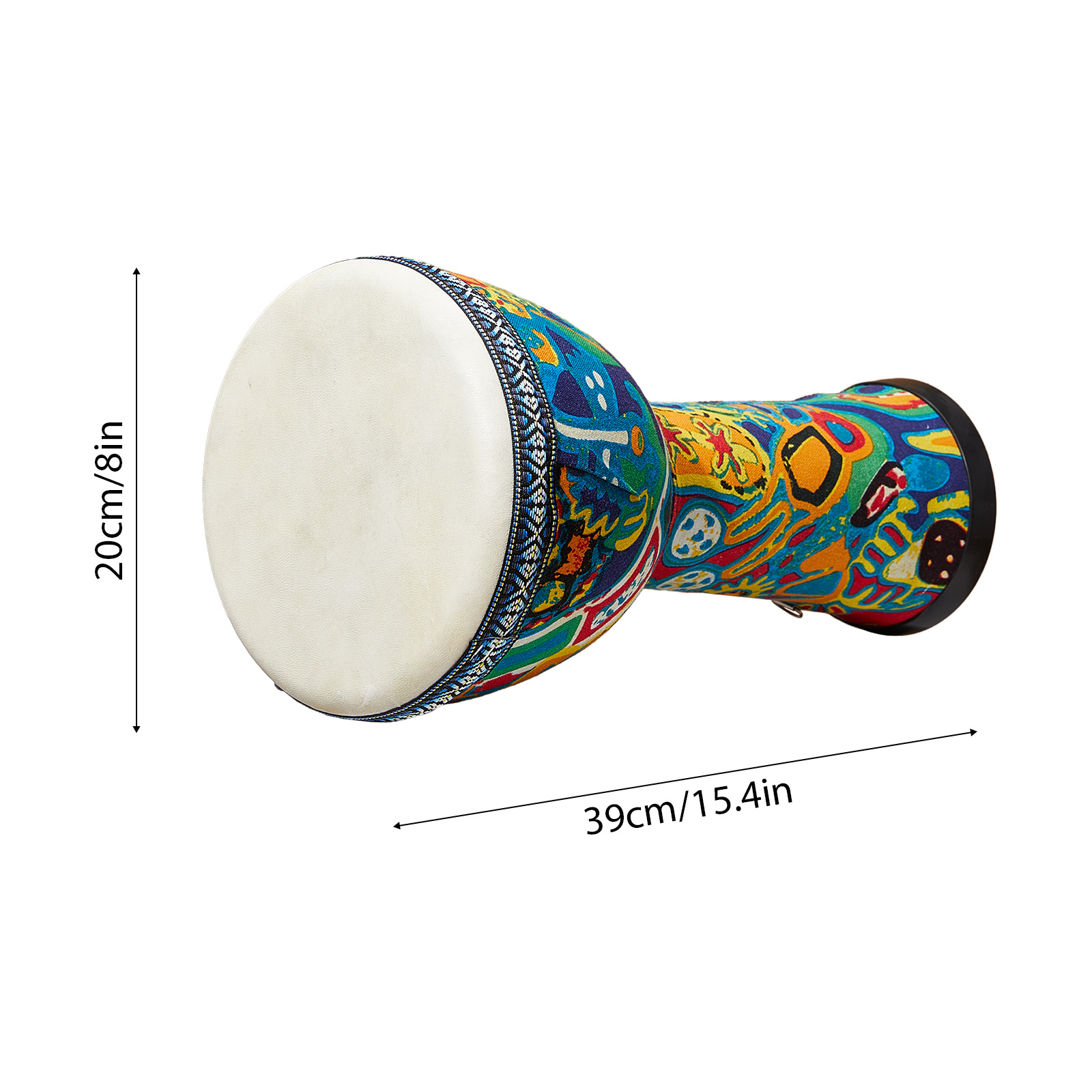 Tambor africano de 8 pulgadas, - Bongo Drum Set reseña y precio
