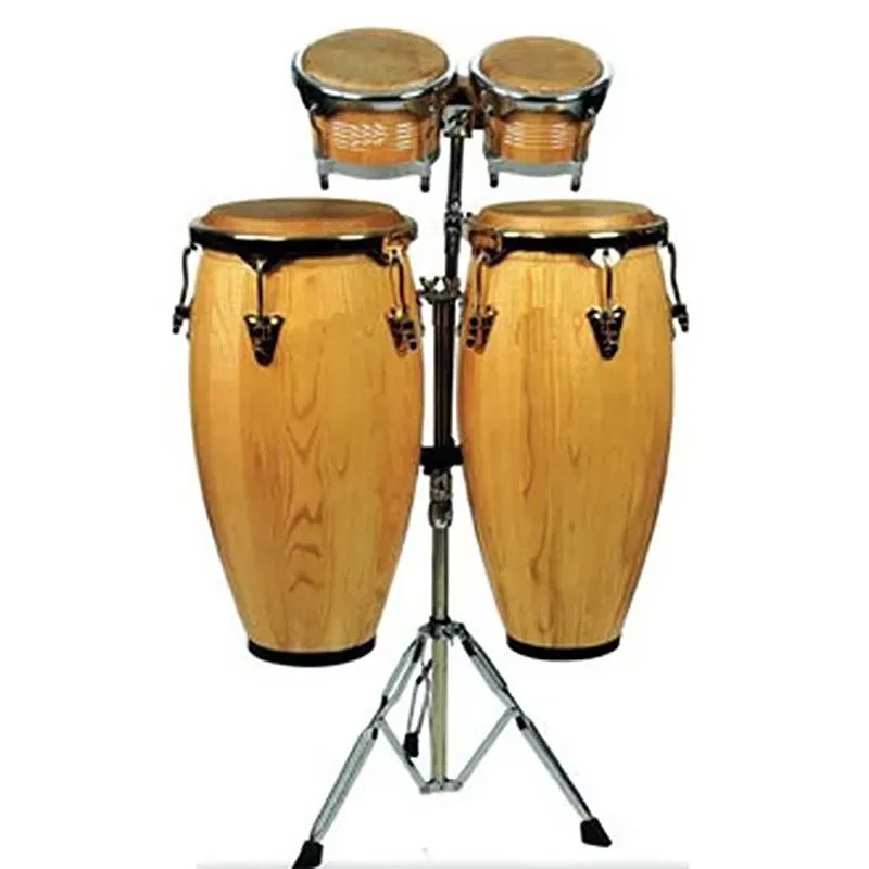 Juego de Tambores Conga de 10  - Bongo Drum Set reseña y precio