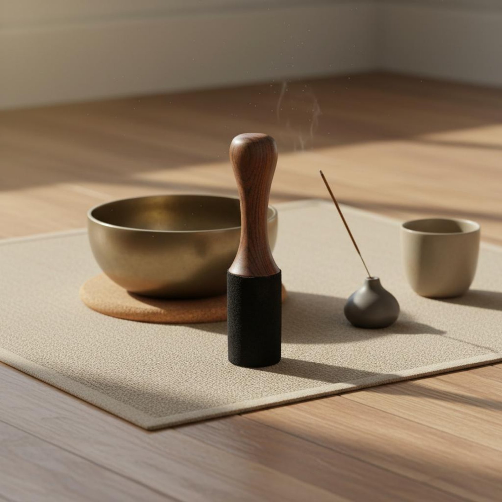 Mazo de madera resistente para - Tibetan Singing Bowl reseña y precio