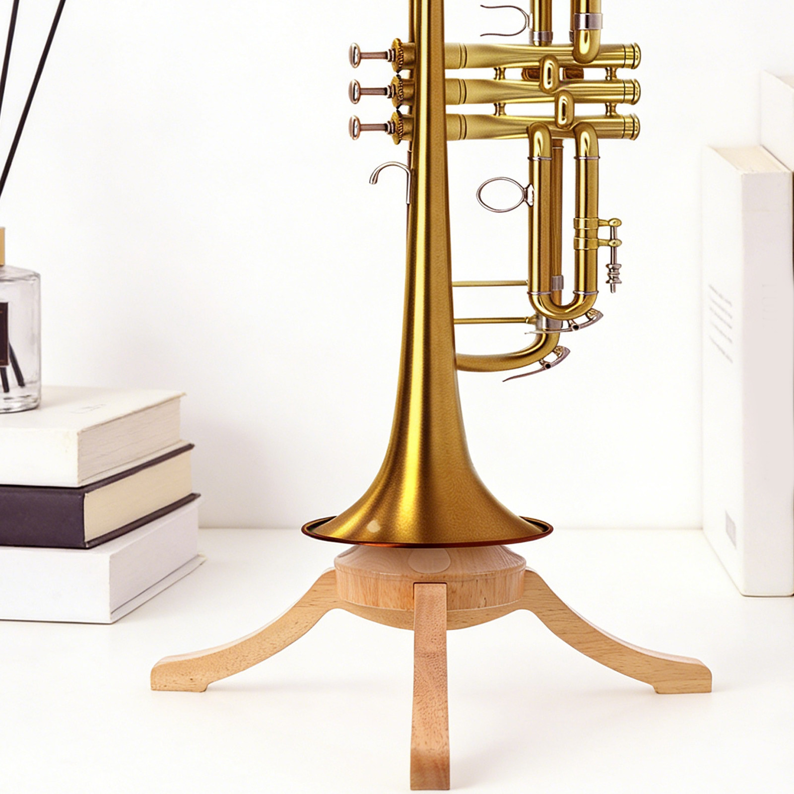Soporte de Madera para Trompet - Musical Instrument Trumpet reseña y precio