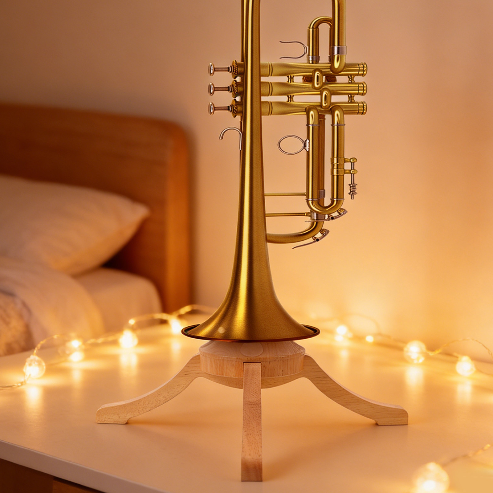 Soporte de Madera para Trompet - Musical Instrument Trumpet reseña y precio