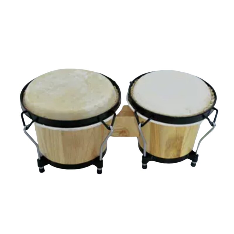 Tambor bongo de una pieza de 7 - Bongo Drum Set reseña y precio