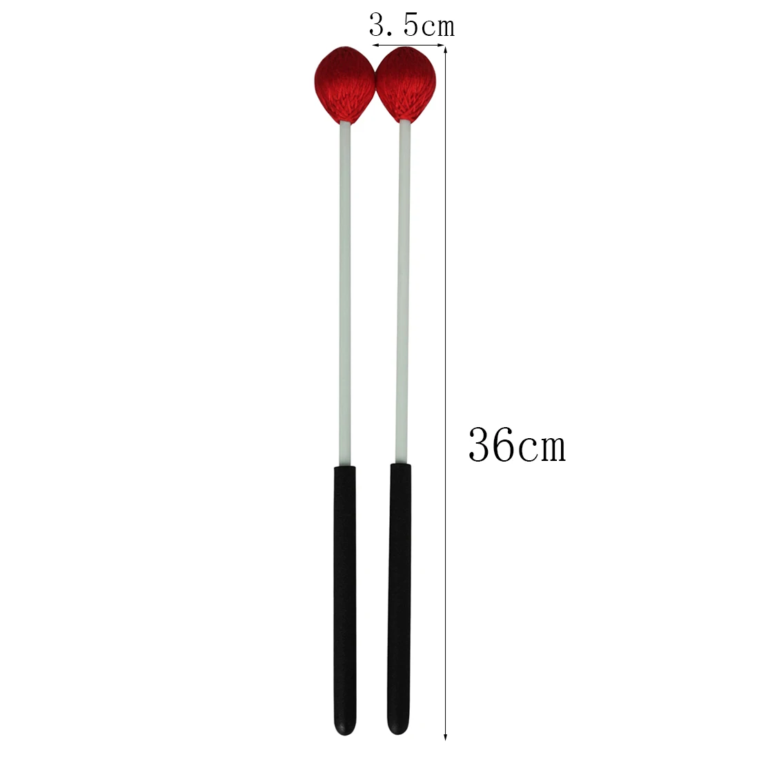 2 palas de marimba con cabeza  - Musical Instrument Marimba reseña y precio