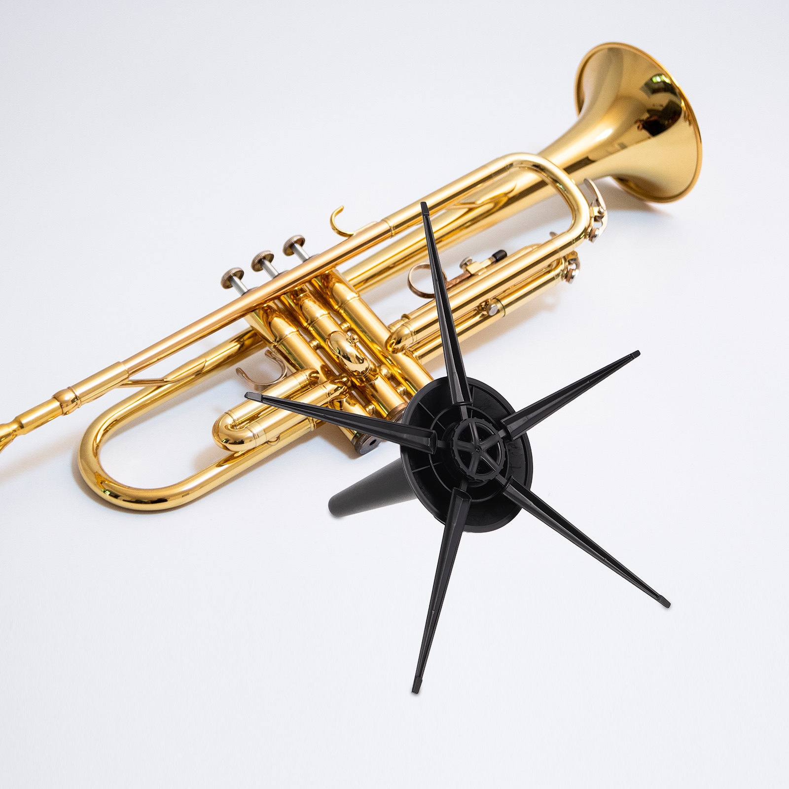 Soporte de Trompeta Portátil P - Musical Instrument Trumpet reseña y precio